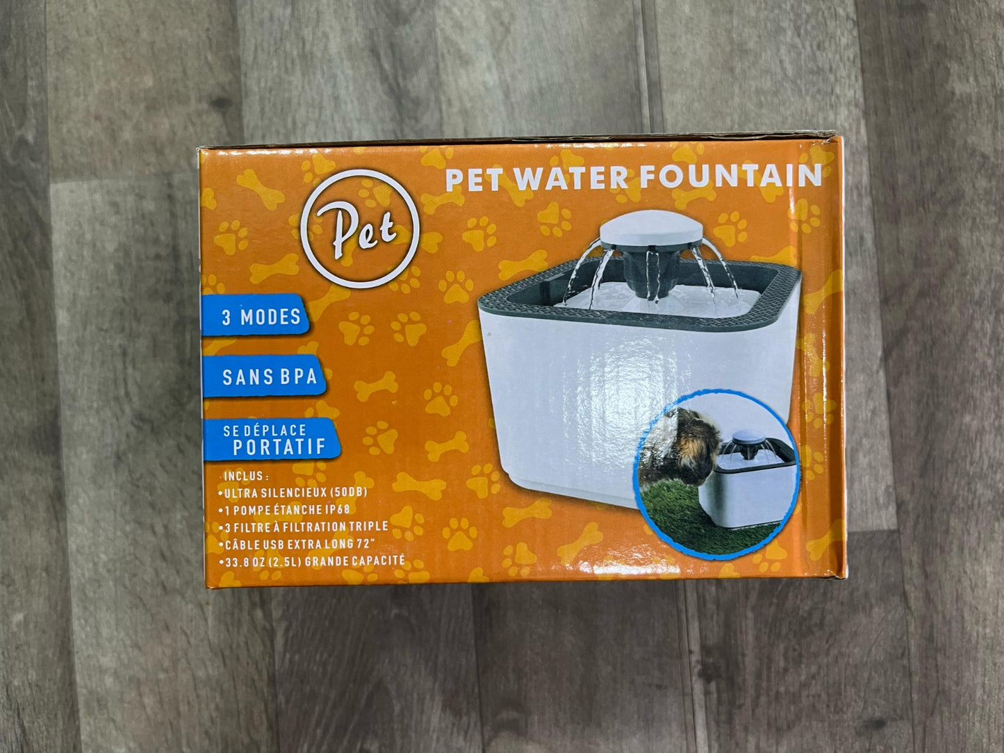 Fuente de agua premium