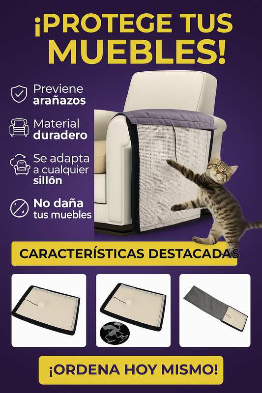 Rascador protector para sofá